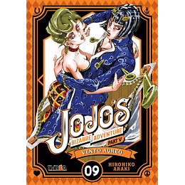 JoJo's Bizarre Adventure Parte V Vento Aureo: Tomo 09 