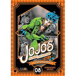 JoJo's Bizarre Adventure Parte V Vento Aureo: Tomo 08 