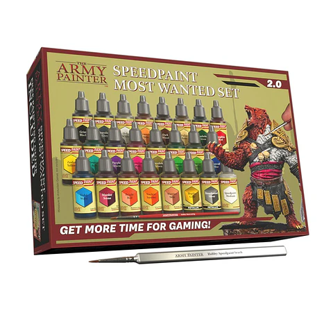 Set de pinturas Speedpaint Most Wanted Set 2.0 (24 pinturas + 1 pincel) 