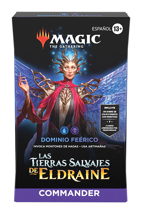 Mazo Commander de Las Tierras Salvajes de Eldraine - Dominio Feérico 