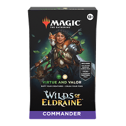 Mazo Commander Wilds of Eldraine - Virtue and Valor (Inglés) 