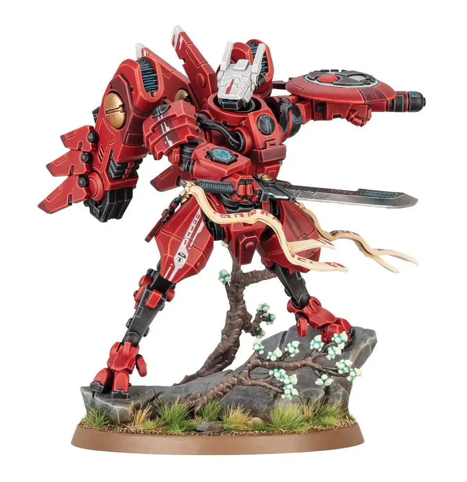 T'au Empire: Commader Farsight  2