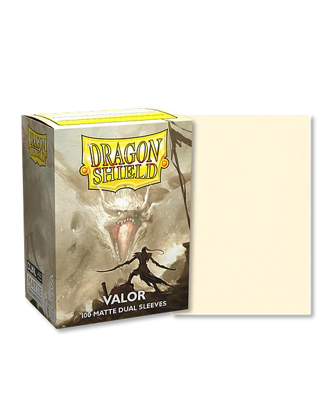 Protectores Dragon Shield Matte Dual - Valor (x100) 