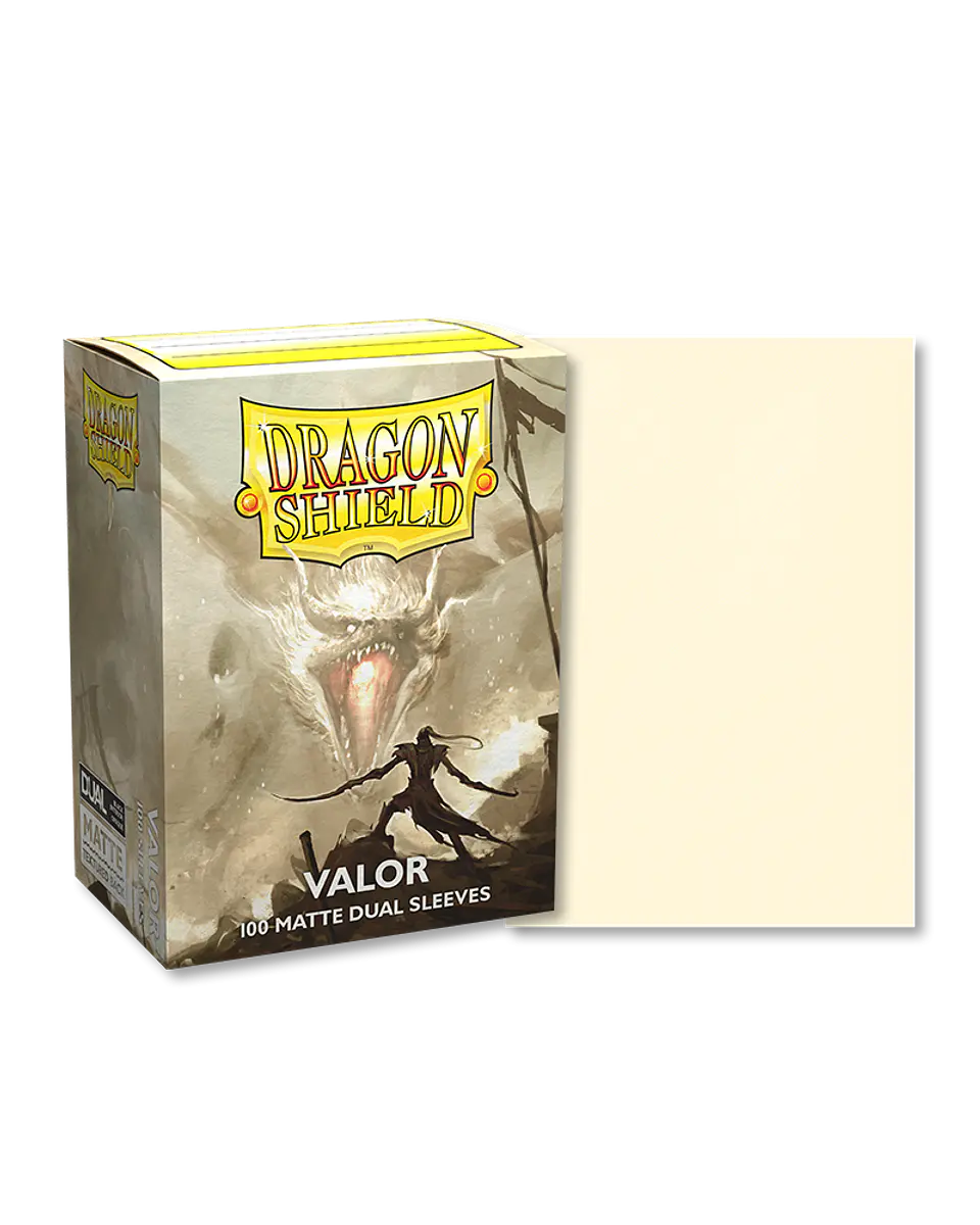 Protectores Dragon Shield Matte Dual - Valor (x100)  1