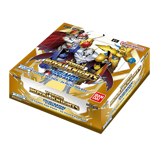 Caja de sobres Digimon Versus Royal Knights (BT13) 