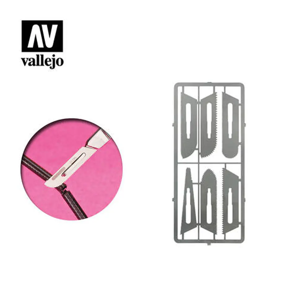 Set de 6 sierras de precisión (0.24mm) 2