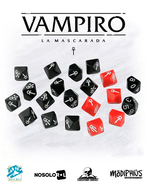 Pack de Dados Vampiro 5ª Edición 