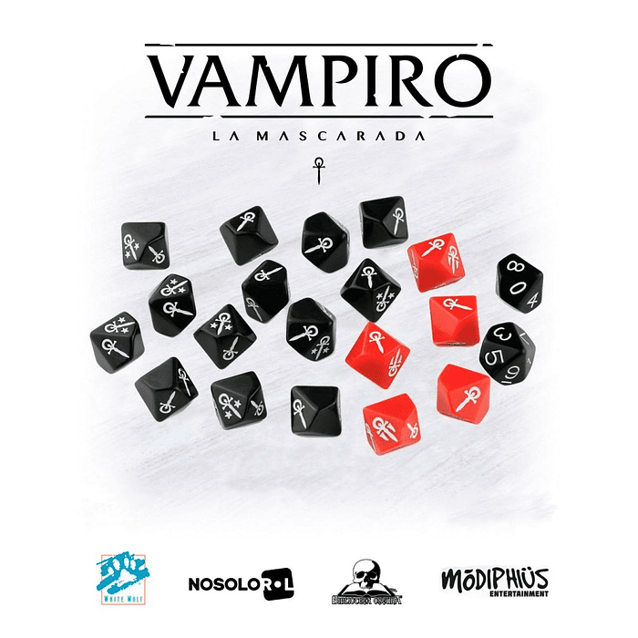 Pack de Dados Vampiro 5ª Edición 