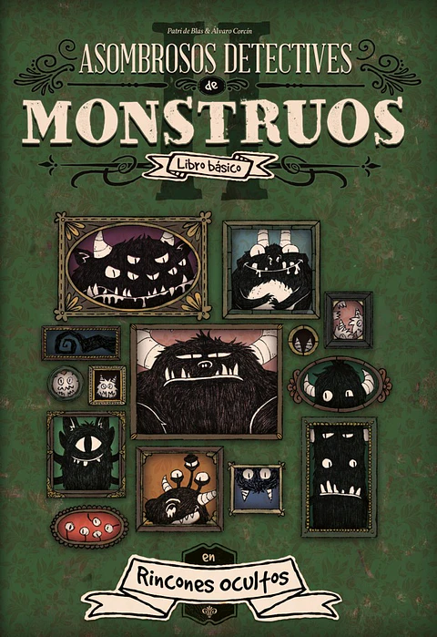 Asombrosos Detectives de Monstruos Libro Básico 
