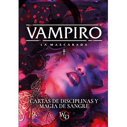 Vampiro: La Mascarada 5.ª ed.: Cartas de Disciplinas y Magia de Sangre 