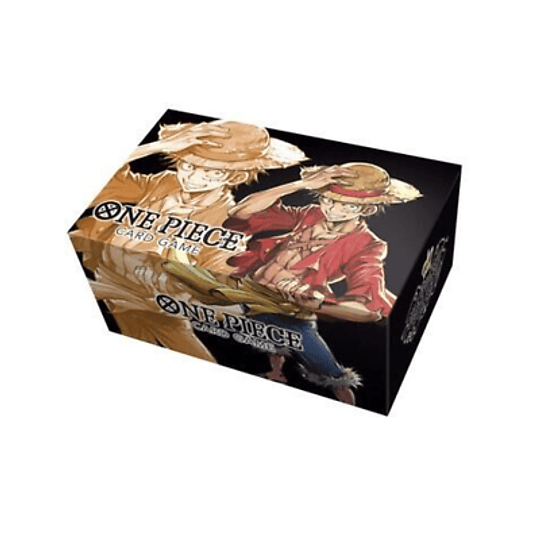One Piece TCG Playmat and Storage Box Monkey.D.Luffy