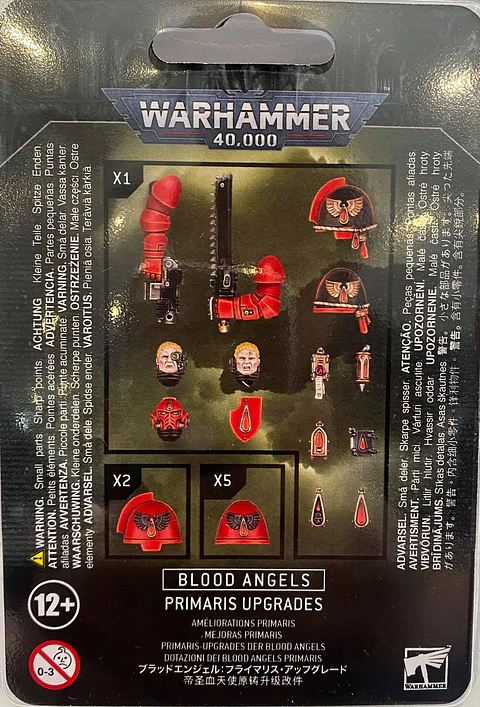 Blood Angels: Primaris Upgrades - Mejoras Primaris 