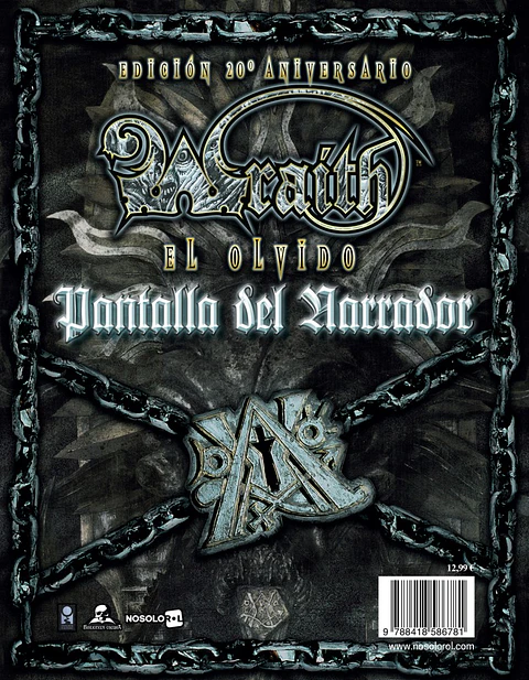 Wraith W20: Pantalla del Narrador 