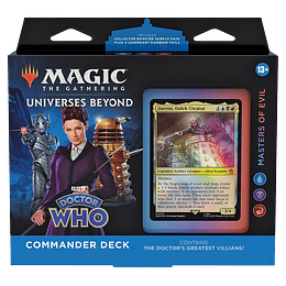 Mazo Commander de Doctor Who - Masters of Evil (Inglés) 