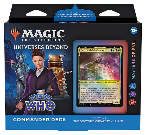 Mazo Commander de Doctor Who - Masters of Evil (Inglés) 