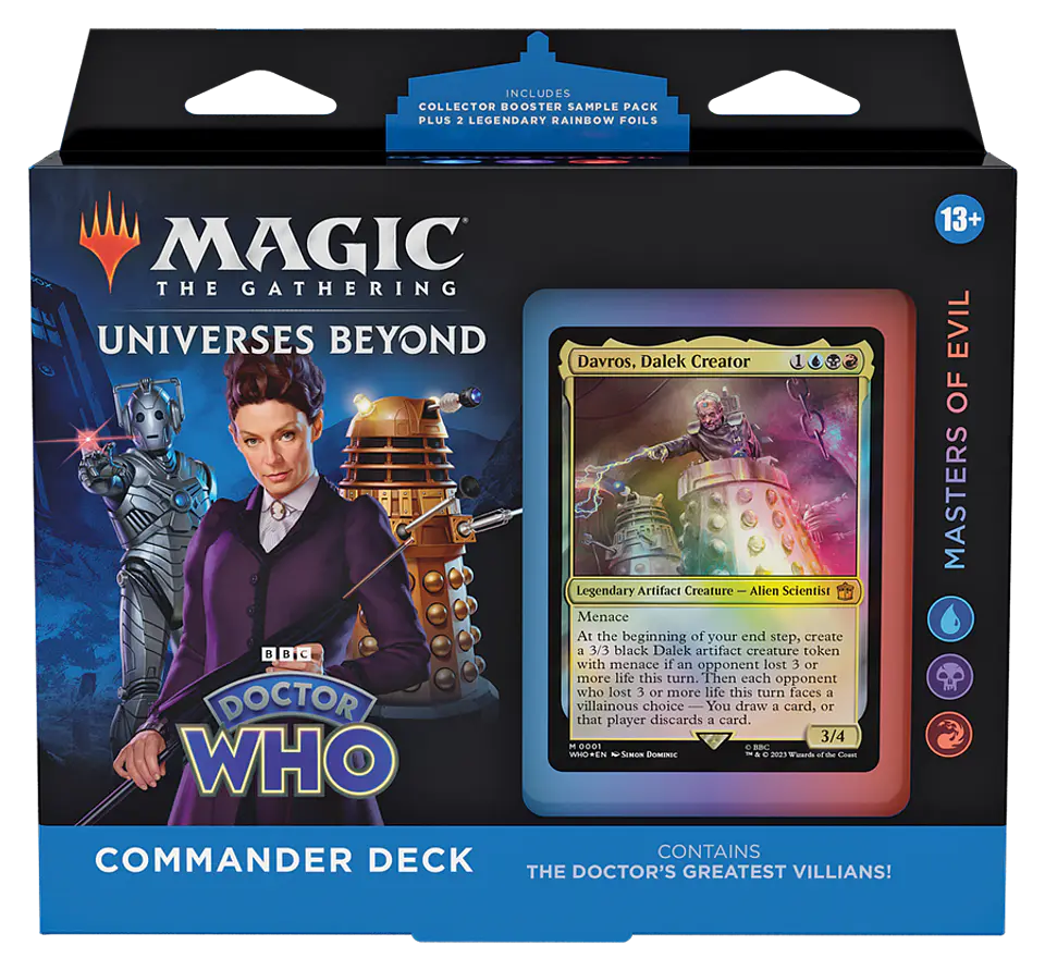 Mazo Commander de Doctor Who - Masters of Evil (Inglés)  1