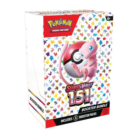 Scarlet & Violet 151: Booster Bundle (Inglés)