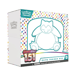 Scarlet & Violet 151: Elite Trainer Box (Inglés) 