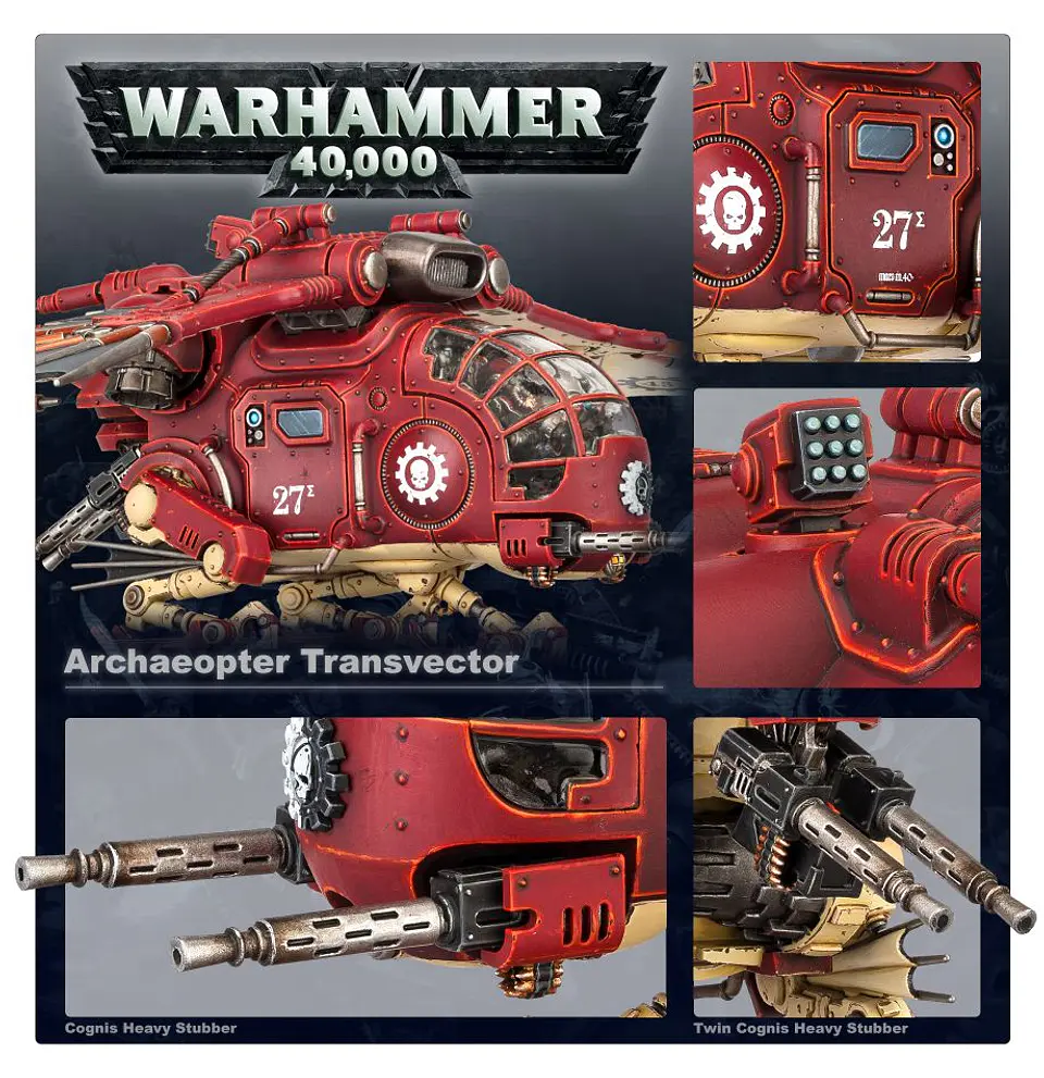Adeptus Mechanicus: Archaeopter 4