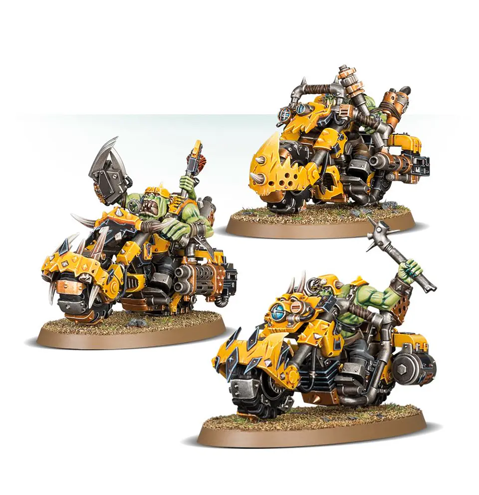 Orks: Ork Warbiker Mob 2