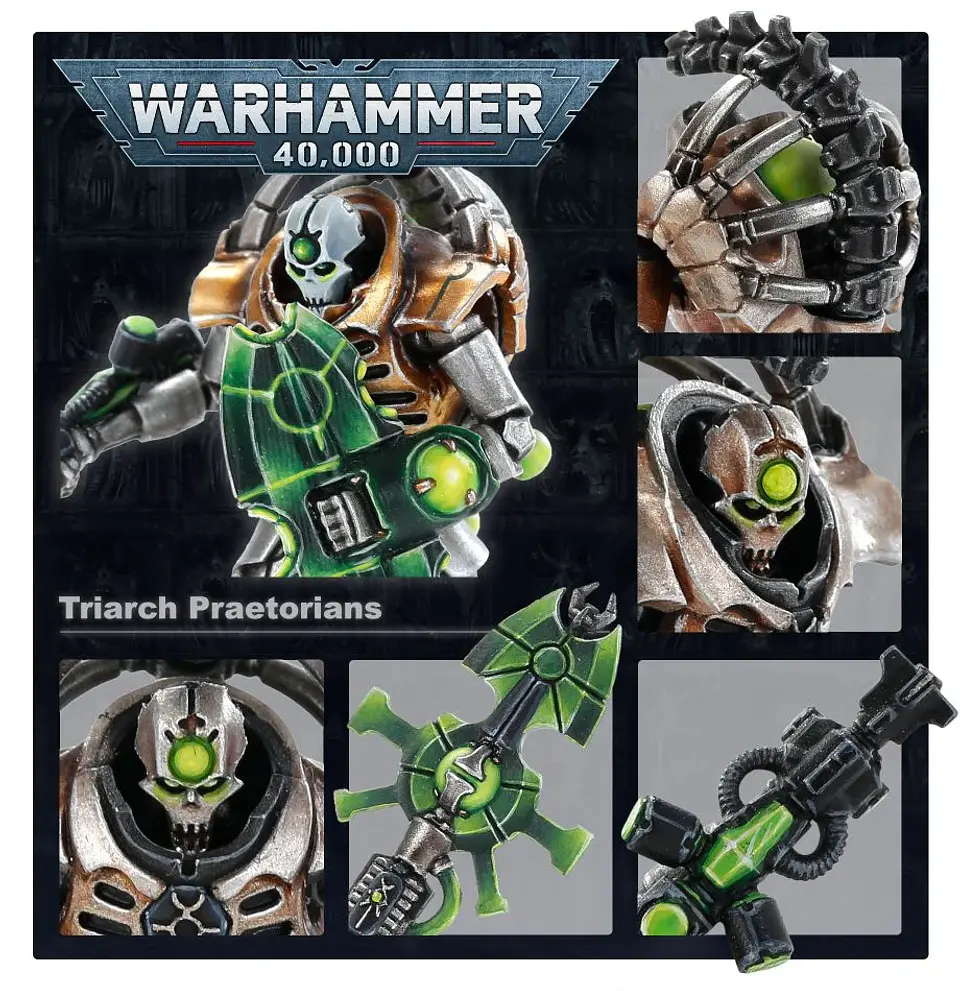 Necrons: Triarch Praetorians - Pretorianos De La Triarca 6