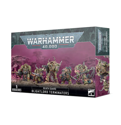 Death Guard: Blightlord Terminators - Exterminadores Dominaplagas