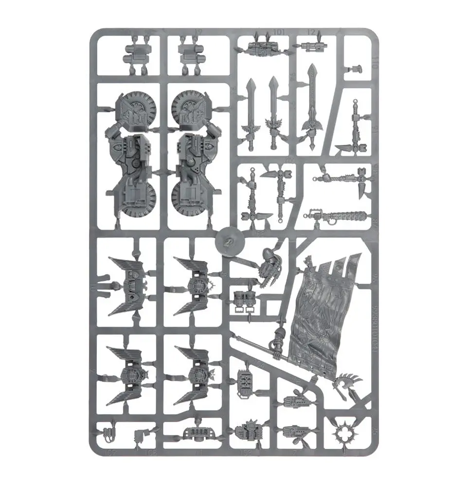 Dark Angels: Ravenwing Command Squad - Escuadra de Mando del Ala de Cuervo 5