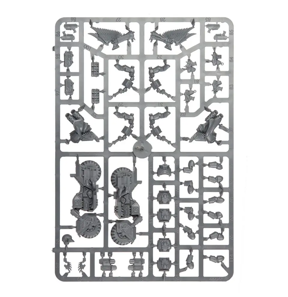 Dark Angels: Ravenwing Command Squad - Escuadra de Mando del Ala de Cuervo 7