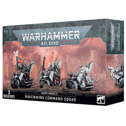 Dark Angels: Ravenwing Command Squad - Escuadra de Mando del Ala de Cuervo