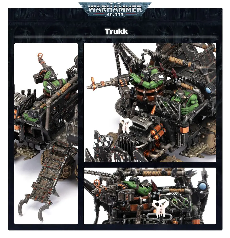 Orks: Ork Trukk - Kamion Orko 4
