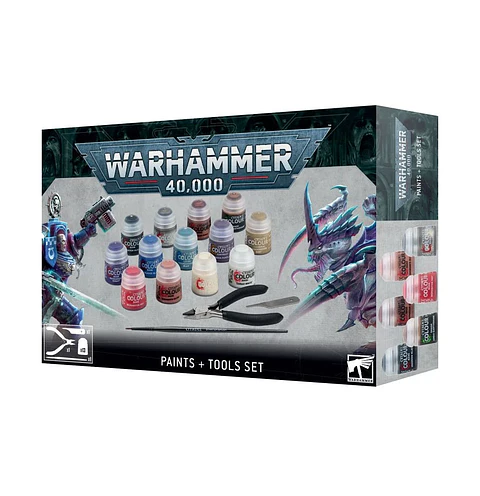 Set de Pinturas y Herramientas de Warhammer 40K 