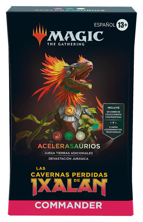 Mazo Commander de The Lost Caverns of Ixalan - Veloci-Ramp-Tor (Inglés) 