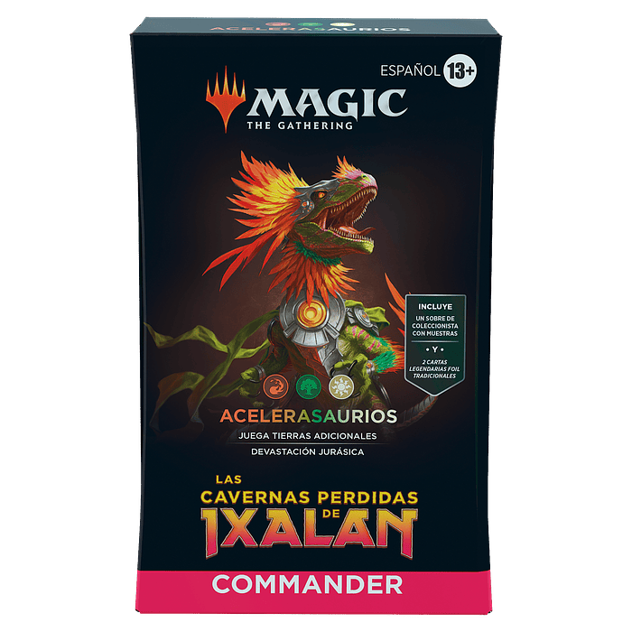 Mazo Commander de The Lost Caverns of Ixalan - Veloci-Ramp-Tor (Inglés) 