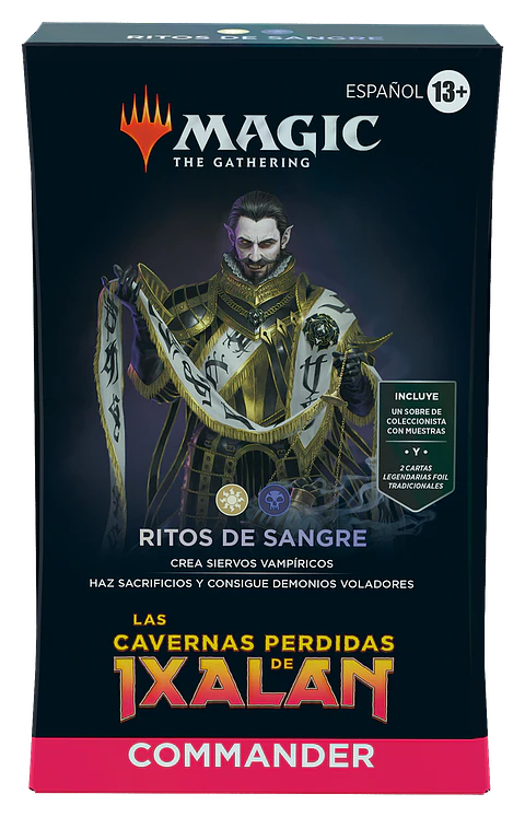 Mazo Commander de The Lost Caverns of Ixalan - Blood Rites (Inglés) 