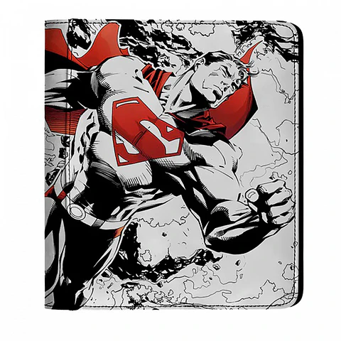 Carpeta Dragon Shield - SuperMan Core 18 Bolsillos (360) 