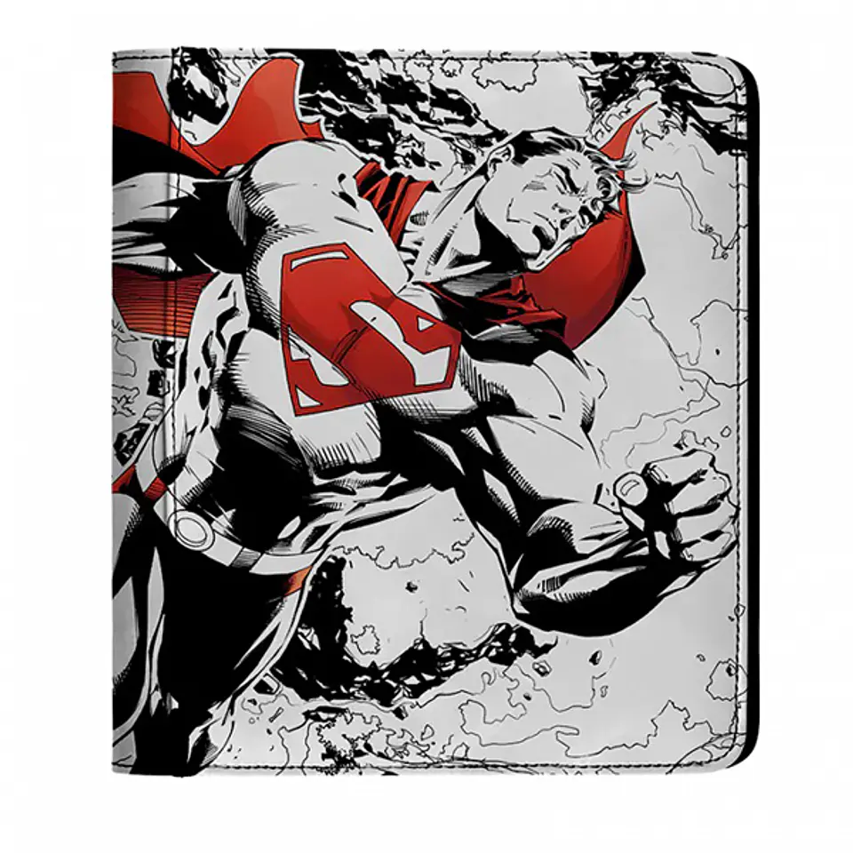 Carpeta Dragon Shield - SuperMan Core 18 Bolsillos (360)  1