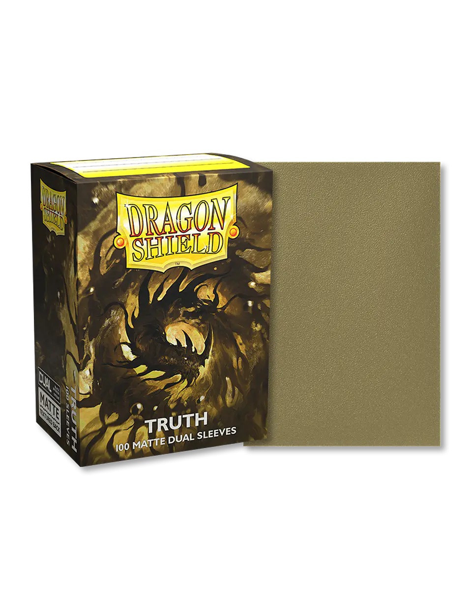 Protectores Dragon Shield Matte Dual - Truth(x100)  1