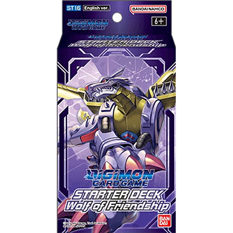 Mazo Digimon CCG: Starter Deck Wolf of Friendship (ST16) 