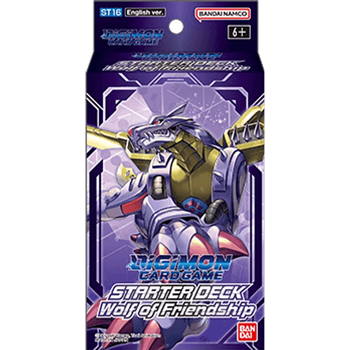 Mazo Digimon CCG: Starter Deck Wolf of Friendship (ST16) 