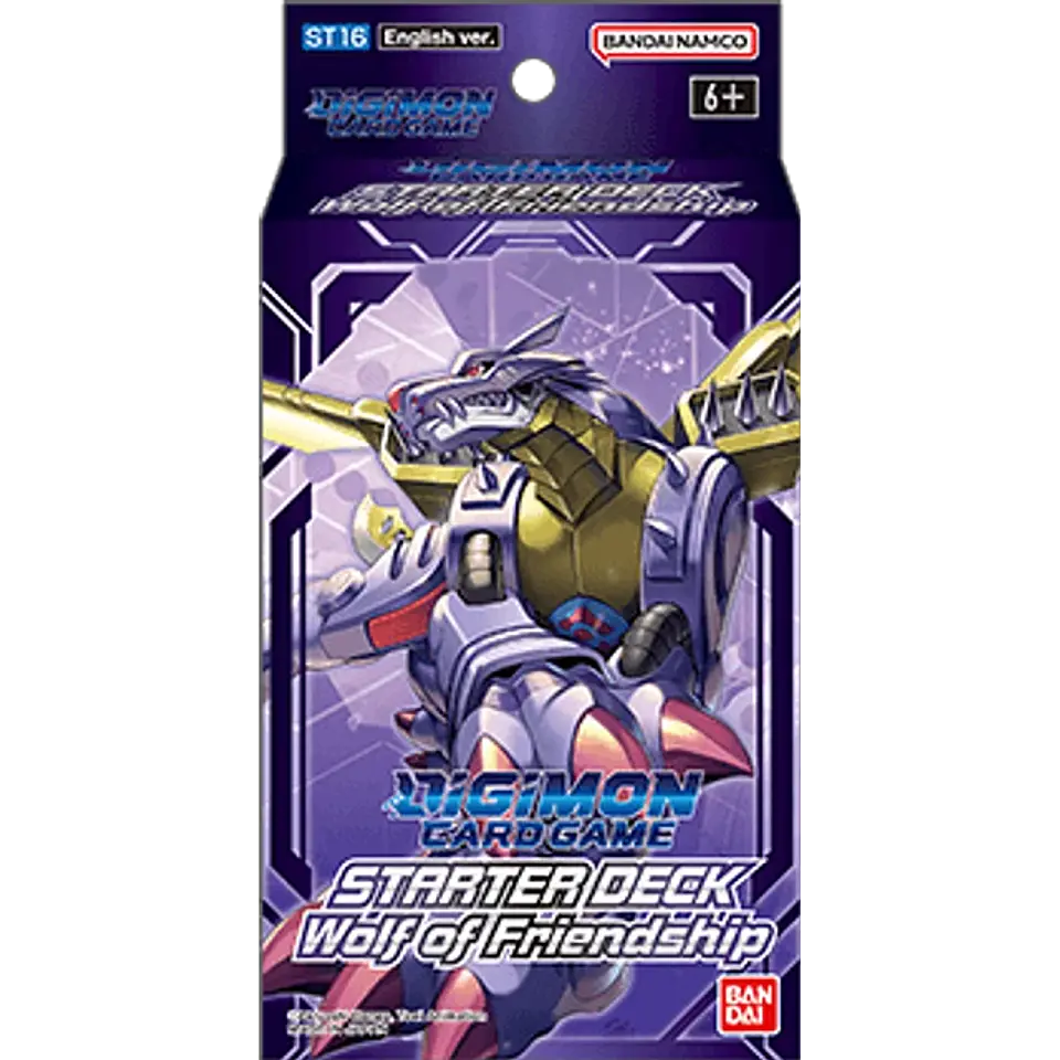Mazo Digimon CCG: Starter Deck Wolf of Friendship (ST16)  1