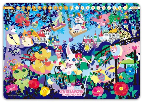 Digimon CCG: Playmat & Card Set 2 Floral Fun (PB-09) 