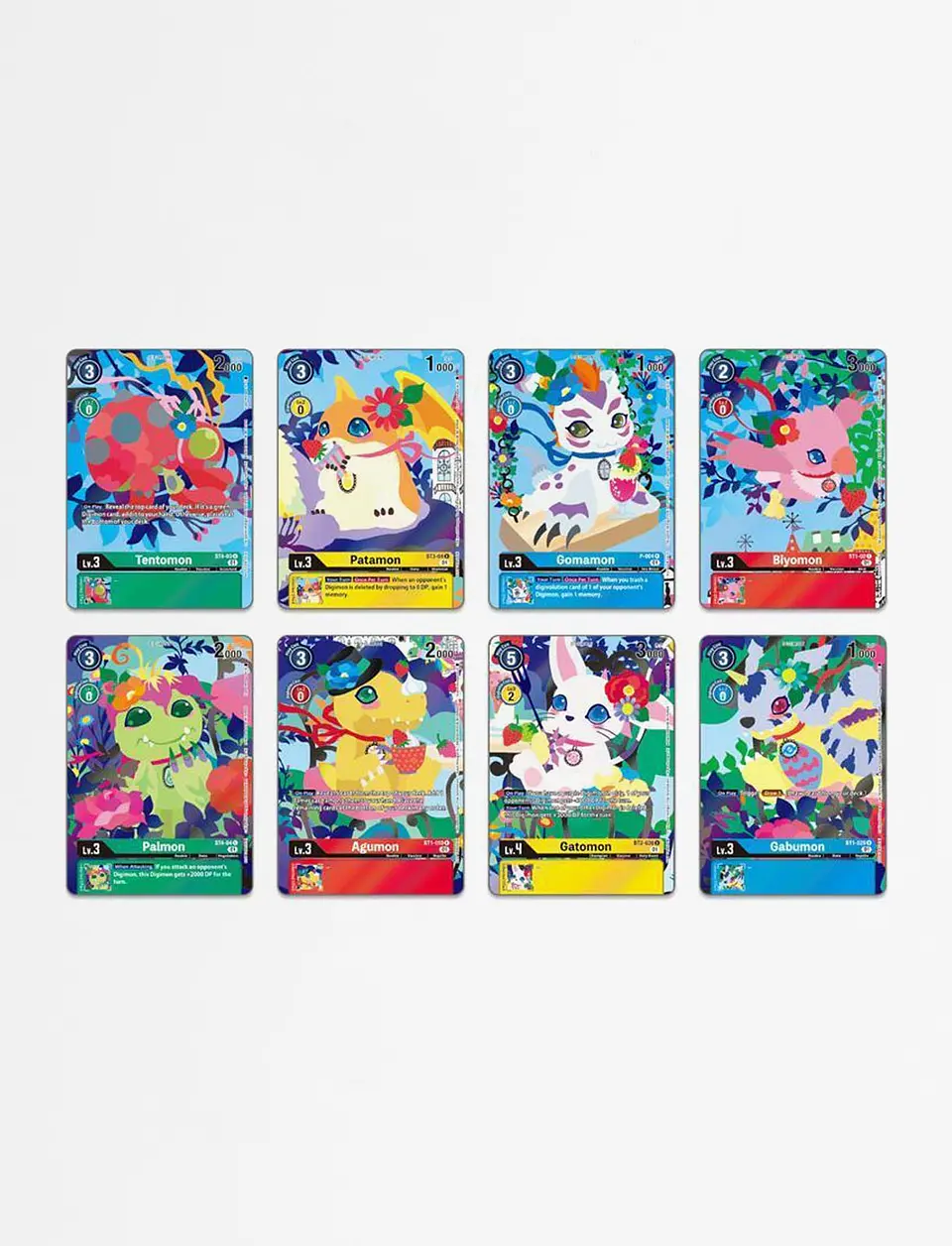 Digimon CCG: Playmat & Card Set 2 Floral Fun (PB-09)  2