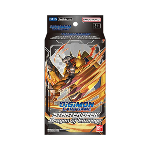 Mazo Digimon CCG: Starter Deck Dragon of Courage (ST15) 