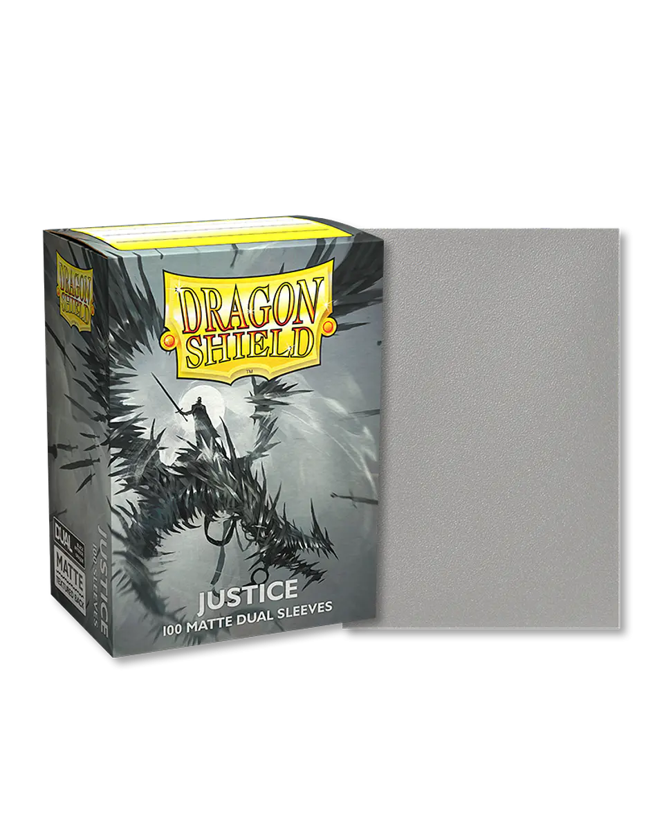 Protectores Dragon Shield Matte Dual - Justice (x100)  1