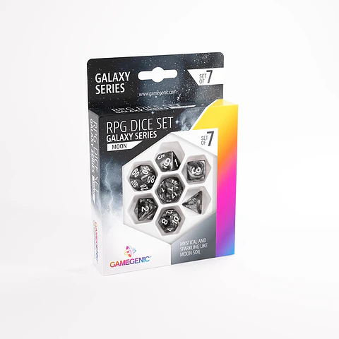 Set Dados: Moon RPG (7 pcs) 