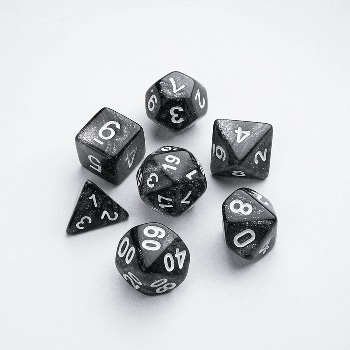 Set Dados: Moon RPG (7 pcs)  2