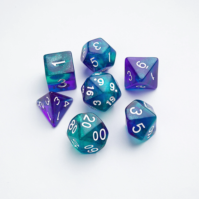 Set Dados: Neptune RPG (7 pcs)  2