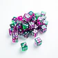 Set Dados: Aurora D6 12 mm (36 un)  - Miniatura 2
