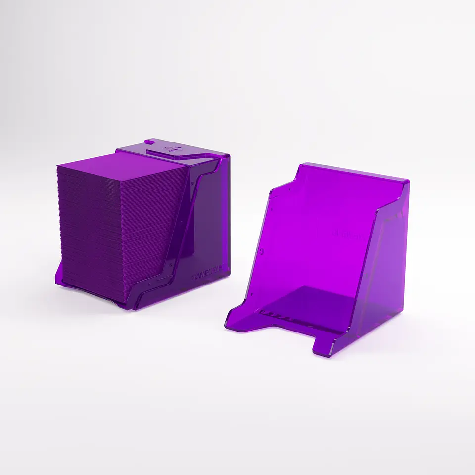 Porta mazo Gamegenic Acrílico - Bastion 100+ XL Purpura 2