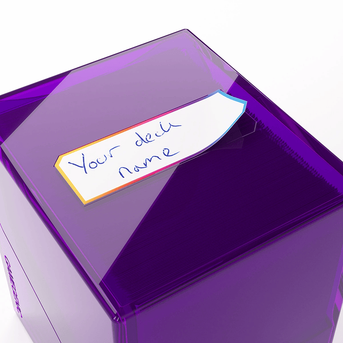 Porta mazo Gamegenic Acrílico - Bastion 100+ XL Purpura 3